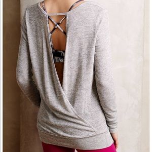Beyond Yoga Open-Back Sweater